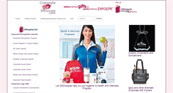 Desktop Screenshot of corporategiftshowcase.com
